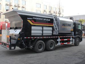  Pavimentadora de asfalto com adição de fibra (4 em 1) 